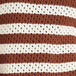 Red Ochre Stripe EcoScrunch