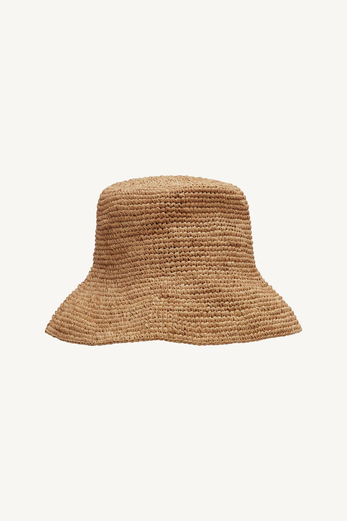 Vitamin A Tulum Bucket Hat Natural Raffia display picture 1