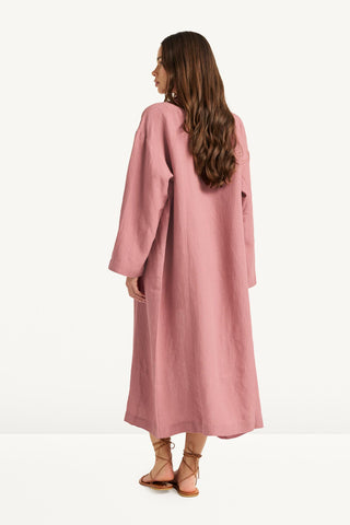 Dakota Duster - Rosewood EcoLinen