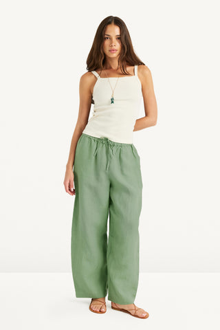 Parker Pant - Sage EcoLinen