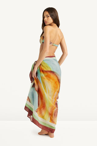 Samara Sarong - Elemental Current Cotton Cupro