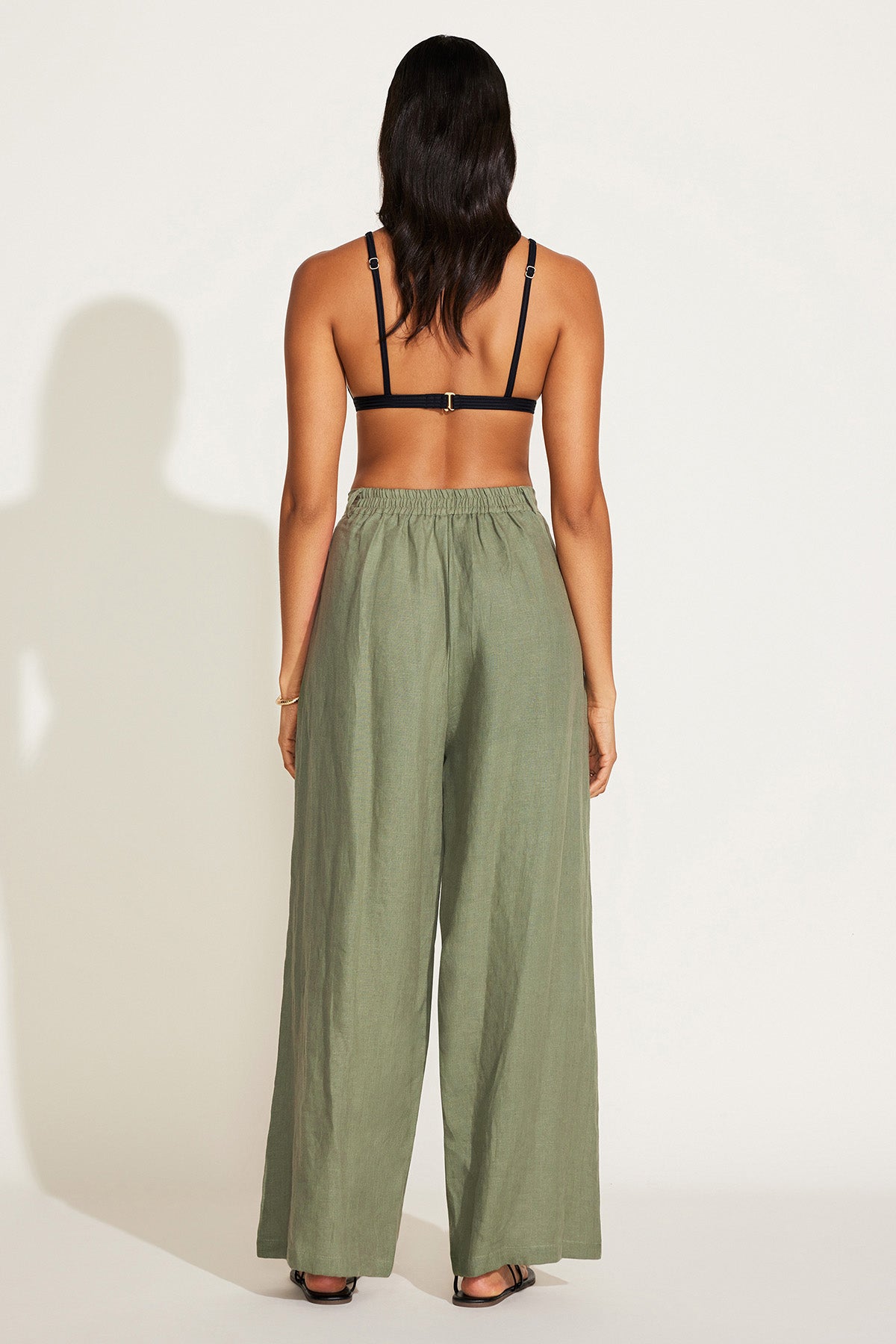 Vitamin A The Getaway Pant Agave EcoLinen