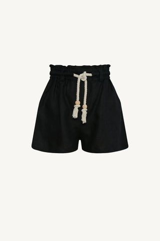 Avery Short - Black EcoLinen