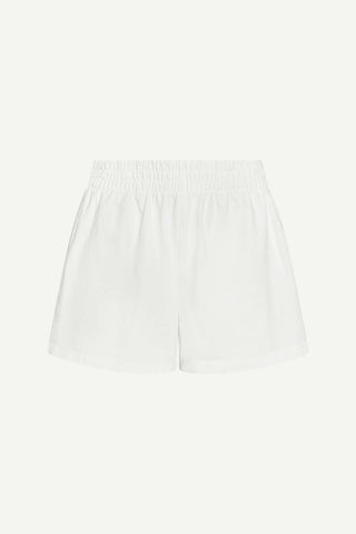 Coast Short - White Cotton Jersey