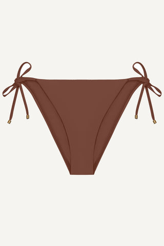 Elle Tie Side Bottom - Mocha EcoLux
