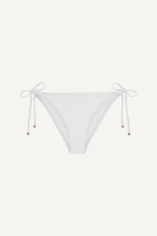 Elle Tie Side Bottom - White EcoLux