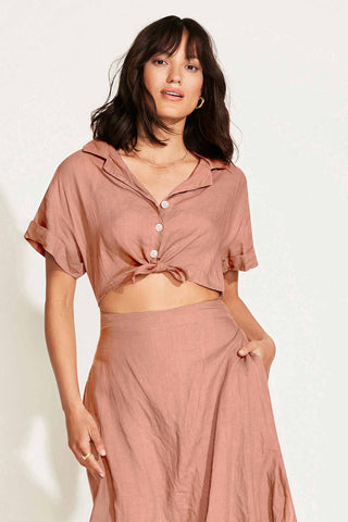 Playa Cut Out Dress - Desert EcoLinen