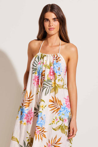 Petra Maxi Dress - Summer Bloom EcoLinen