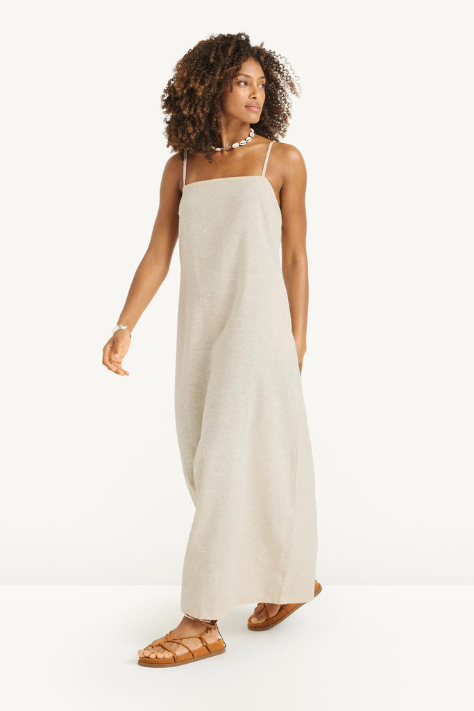 dress with bananas Vitamin A Women's Rhea Dress - Banana Cotton