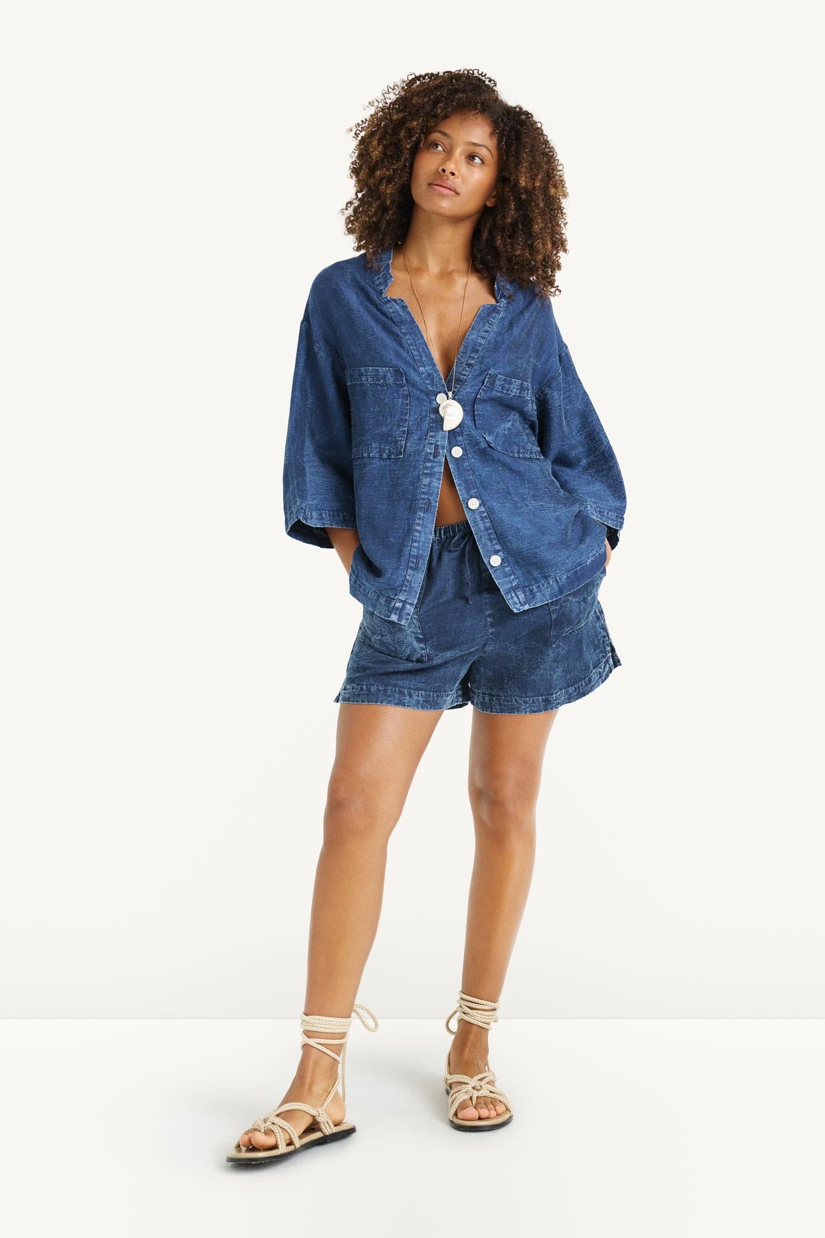 Vitamin A Jaida Jacket Daydream Denim