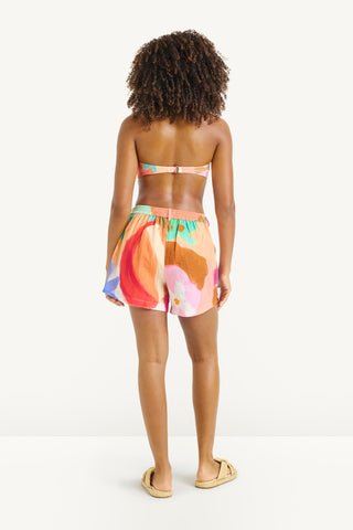 Nala Bandeau Top - In Bloom Colorblock EcoLux BT