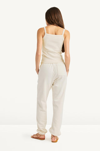 Dawn Classic Sweatpant - Cream French Terry