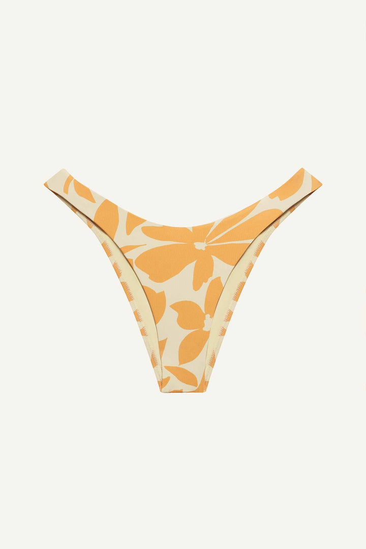 California High Leg Bottom in Citrus Flower