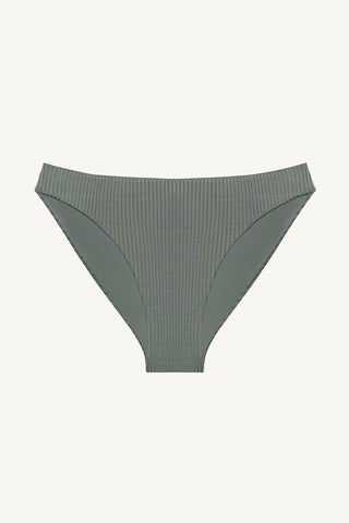 Cali High Leg Full Bottom - Sea Green EcoRib