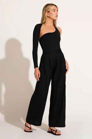 Alessa One Piece - Black EcoLux