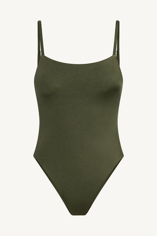 Jenna One Piece - Olive EcoShimmer