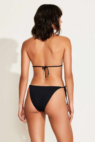 Gia Triangle Top - Black EcoLux