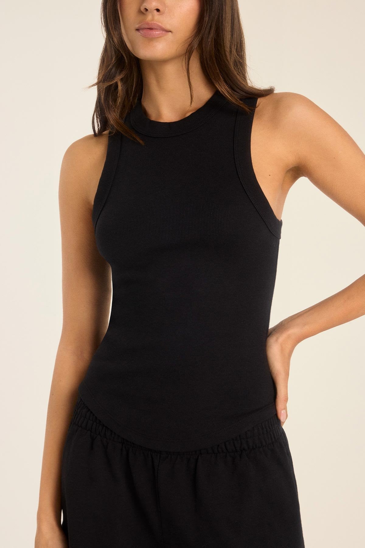 専用出品 Cotton ribbon tank Black 専用出品 Cotton ribbon tank