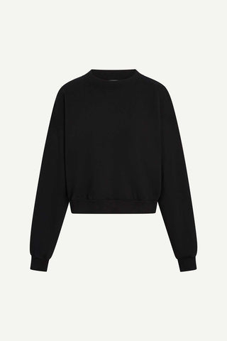 Dawn Crewneck - Black French Terry