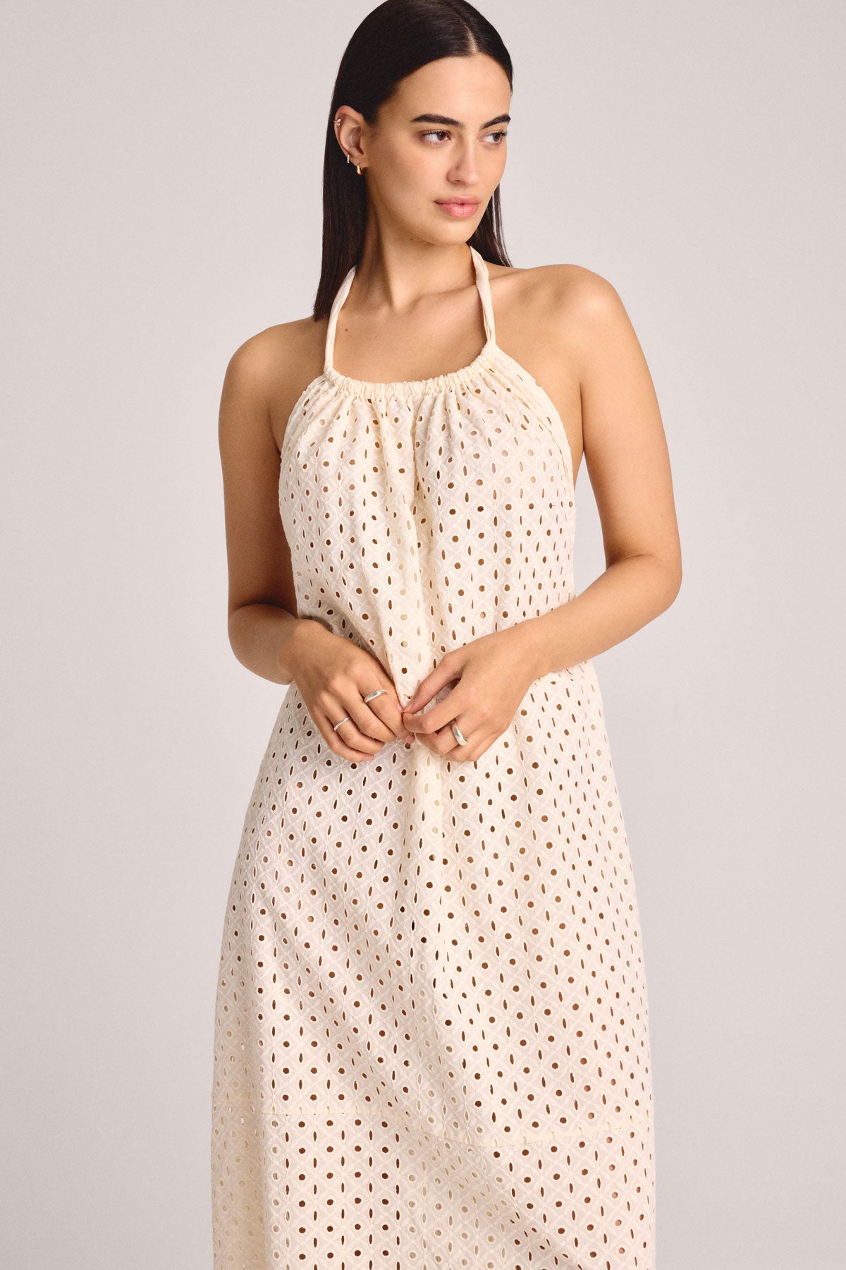 Linen Eyelet Beachwear