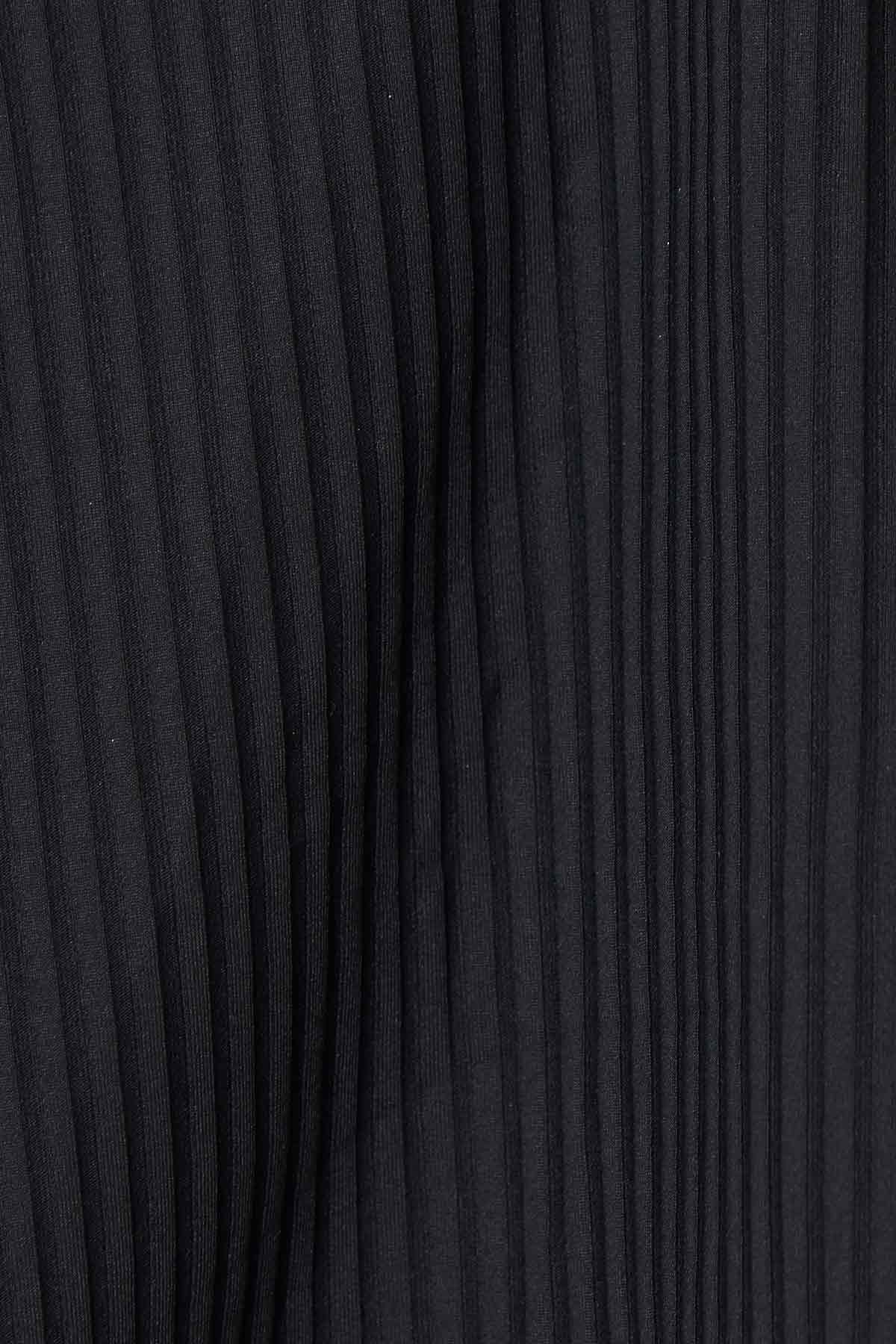 Vitamin A Cosmo One Shoulder One Piece Black EcoRib