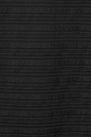 Gia Triangle Top - Black Seersucker Stripe