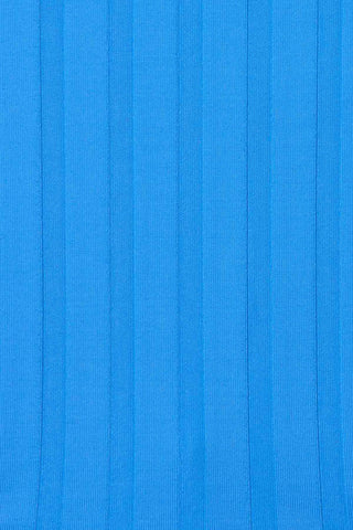 California High Leg Bottom - Dream Blue SuperRib