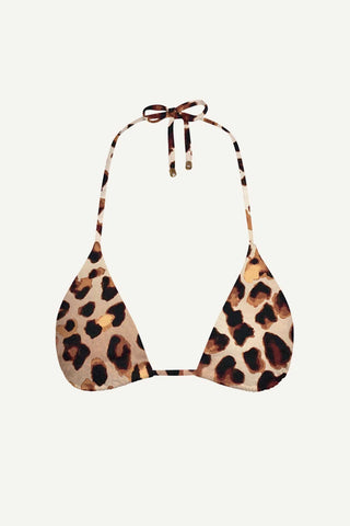 Gia Triangle Top - Lux Leopard EcoLux BT